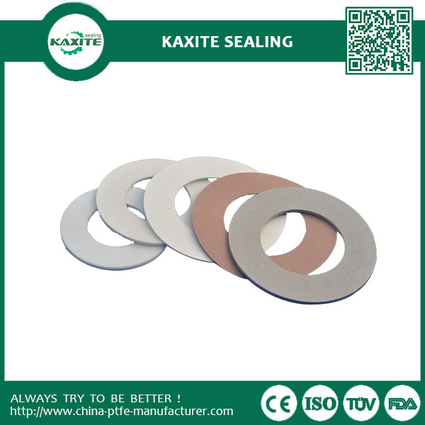 Colorful Pigment Filled PTFE Gasket Compression Recovery Sealing Performance