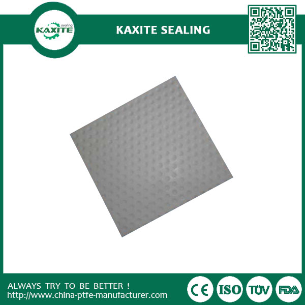 Teflon Ptfe dimple sheet with good corrosion resistance virgin materials  custom designed